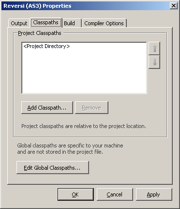 Project Classpath